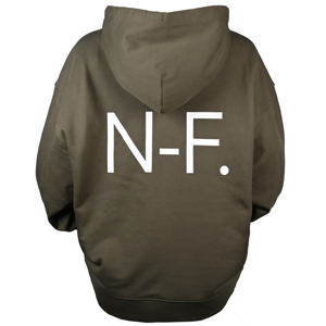 Nor-folk. Unisex Oversize Hoodie Khaki